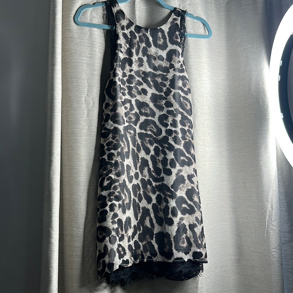 Tobi leopard dress